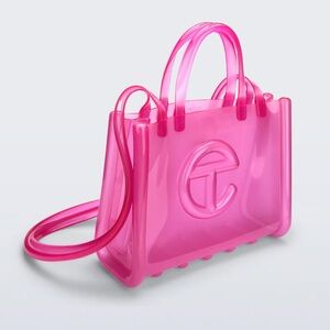 NWT ✨ Medium Jelly Shopper - Melissa +Telfar PINK